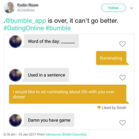 bumble openingszin|15 Example Bumble Opening Lines That Wont Lead To Stale